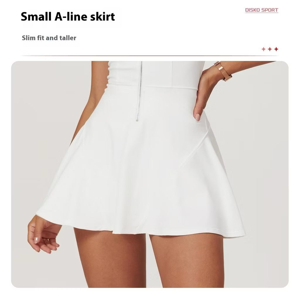 ALO soft Carefree ½-Zip Dress