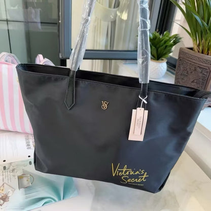 VS striped tote bag