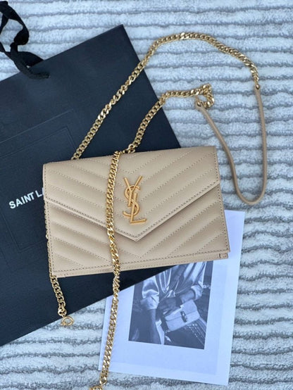 saint laurent cassandre carteira envelope