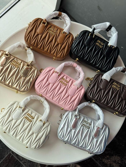 miumiu arcadie napa metalessé