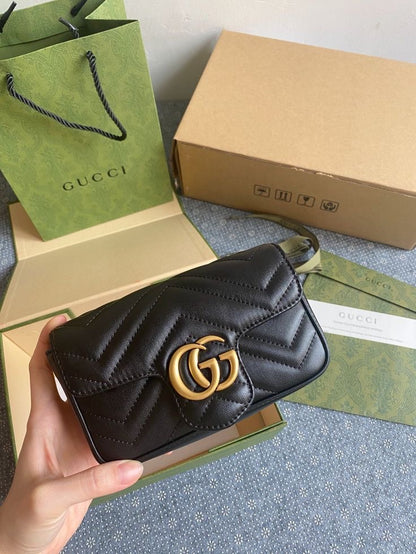 gucci marmont matelessé mini